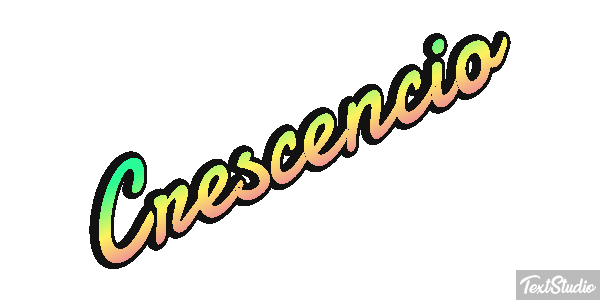 Crescencio Efecto de texto