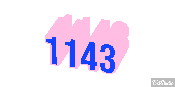 1143 Effetto testo