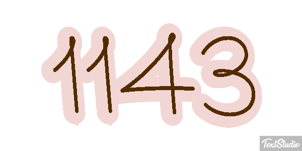 1143 Effetto testo
