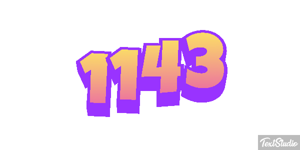 1143 Effetto testo