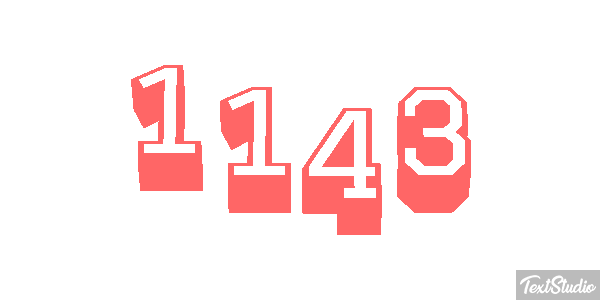 1143 Effetto testo