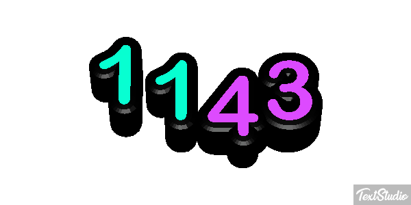 1143 Effetto testo