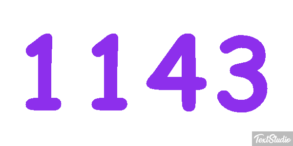 1143 Effetto testo