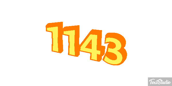 1143 Effetto testo
