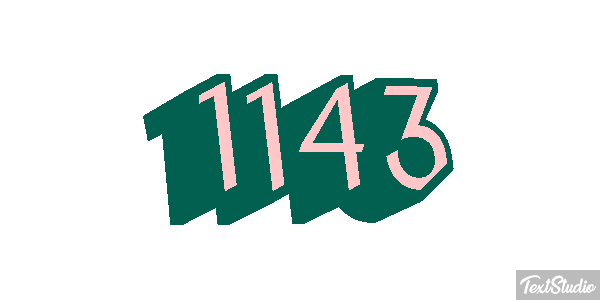 1143 Effetto testo