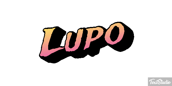 Lupo Effetto testo