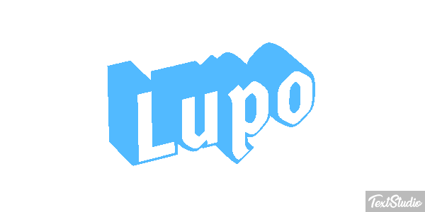 Lupo Effetto testo