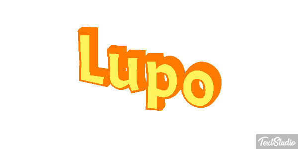 Lupo Effetto testo