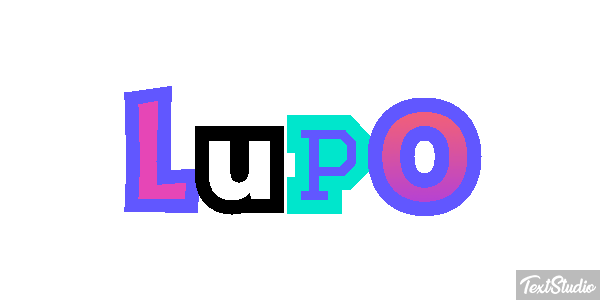 Lupo Effetto testo