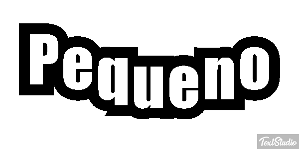 Pequeno Efeito do texto