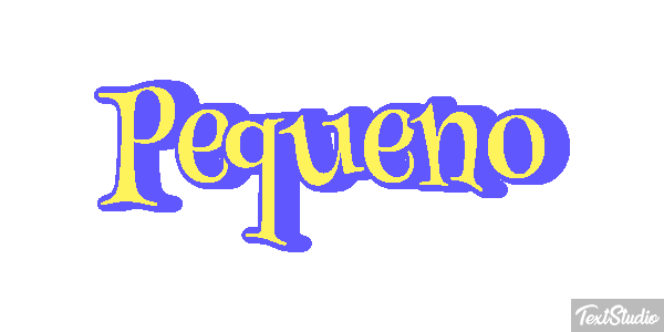 Pequeno Efeito do texto
