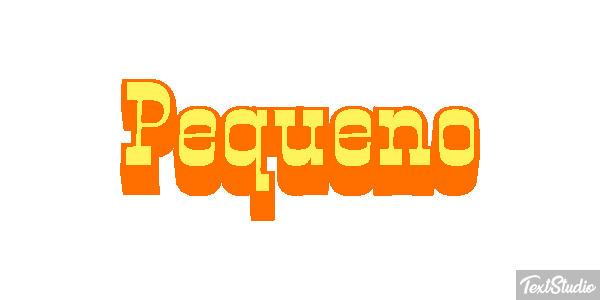 Pequeno Efeito do texto