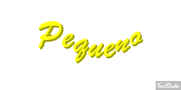 Pequeno Efeito do texto