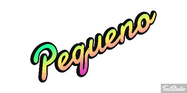 Pequeno Efeito do texto