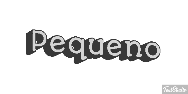 Pequeno Efeito do texto