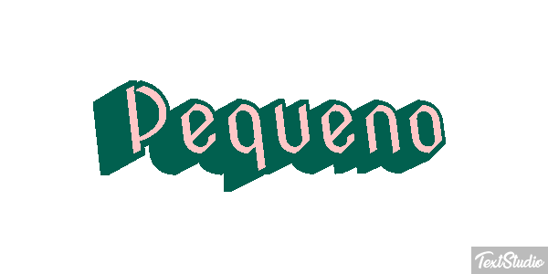 Pequeno Efeito do texto