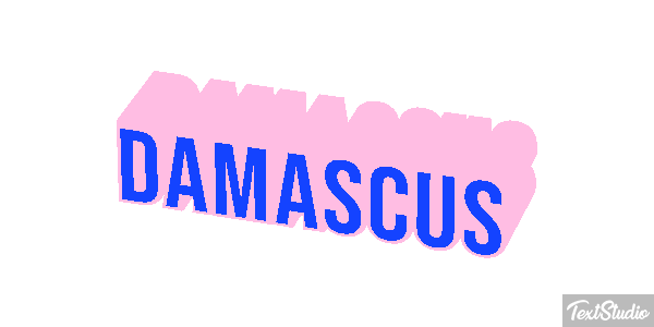 Damascus Efekt tekstowy