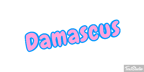 Damascus Efekt tekstowy