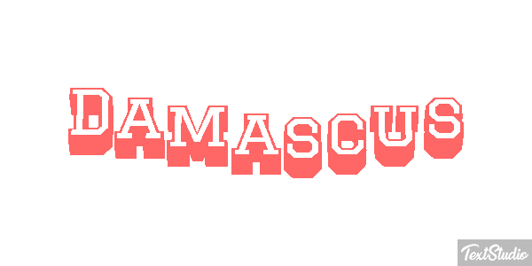 Damascus Efekt tekstowy
