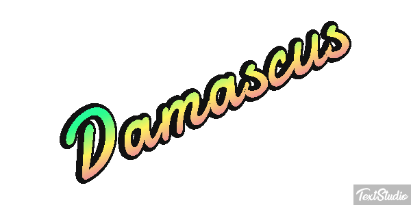 Damascus Efekt tekstowy