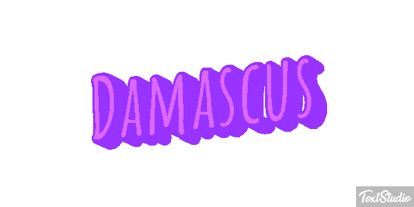 Damascus Efekt tekstowy