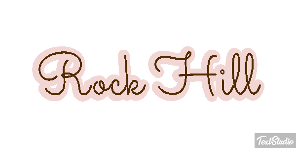 Rock Hill Efecto de texto
