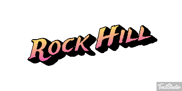 Rock Hill Efecto de texto