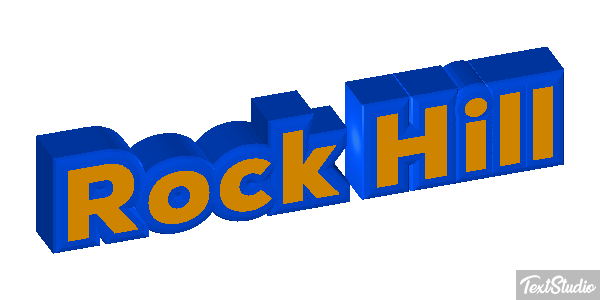 Rock Hill Efecto de texto