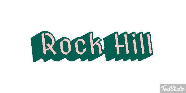 Rock Hill Efecto de texto