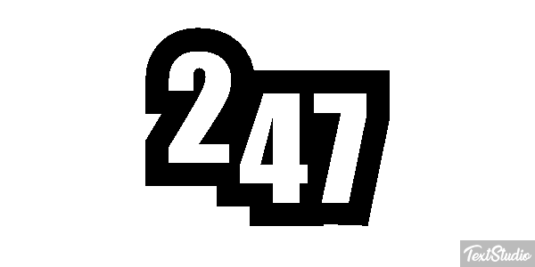 247 Texteffekt