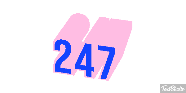 247 Texteffekt
