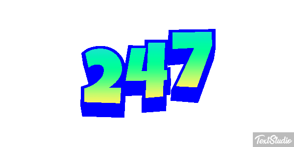247 Texteffekt