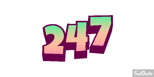 247 Texteffekt