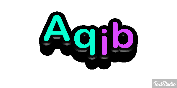 Aqib Text effect