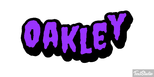Oakley Text effect