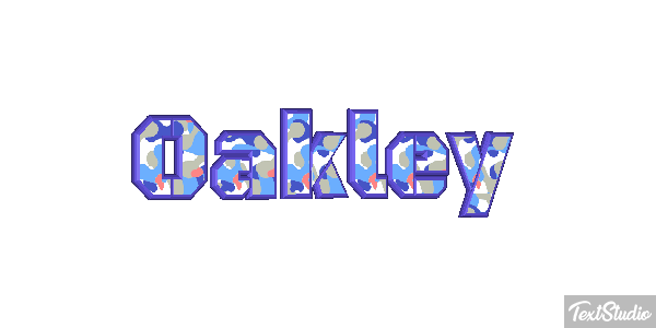 Oakley Text effect