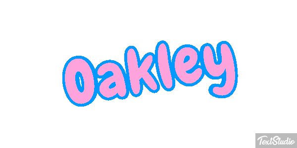 Oakley Text effect