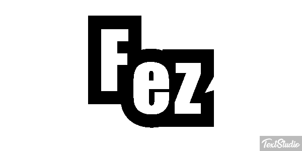 Fez Efeito do texto