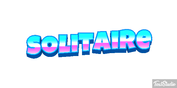 Solitaire Effetto testo