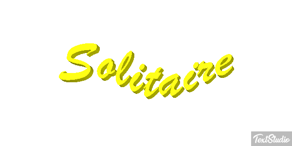 Solitaire Effetto testo