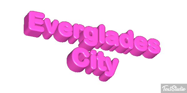 Everglades City Efekt tekstowy
