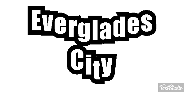 Everglades City Efekt tekstowy