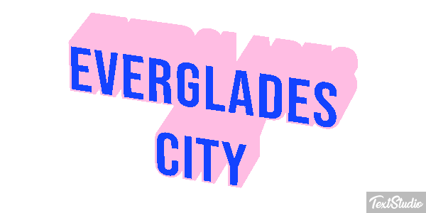 Everglades City Efekt tekstowy