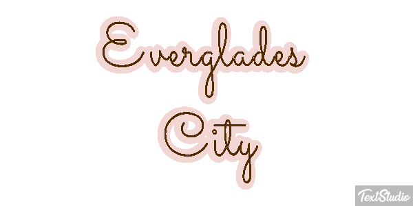 Everglades City Efekt tekstowy