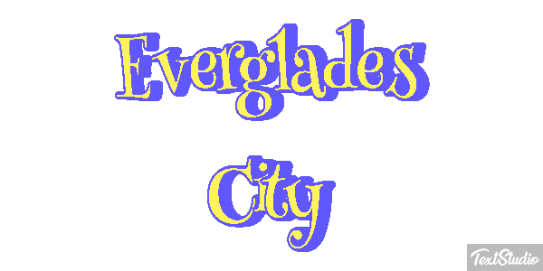 Everglades City Efekt tekstowy