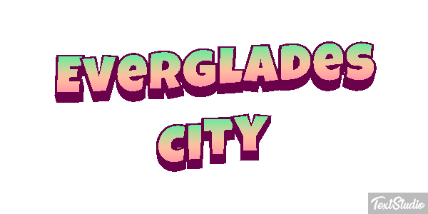 Everglades City Efekt tekstowy