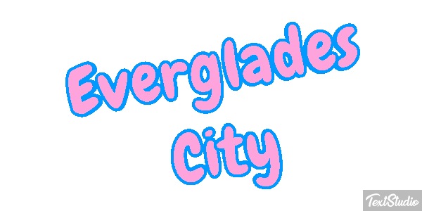 Everglades City Efekt tekstowy
