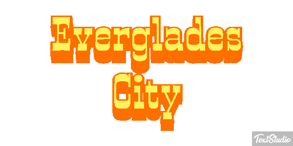 Everglades City Efekt tekstowy