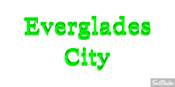 Everglades City Efekt tekstowy