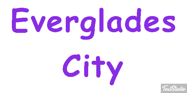 Everglades City Efekt tekstowy